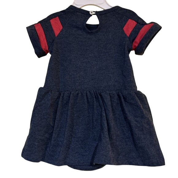 NEW Connecticut UConn Huskies Colosseum One Piece Dress Infant Girls 6-12 Mo's - Picture 4 of 5